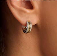Orecchini Ti Sento Milano Donna in Argento Zircone 7786ZY - 7786ZY